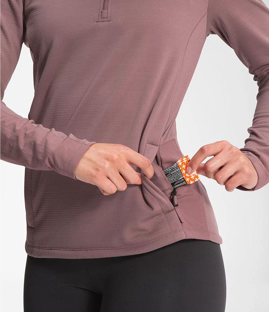 Dámské Hoodies The North Face Wayroute Pullover Světle Fialové | LDGQROW-96