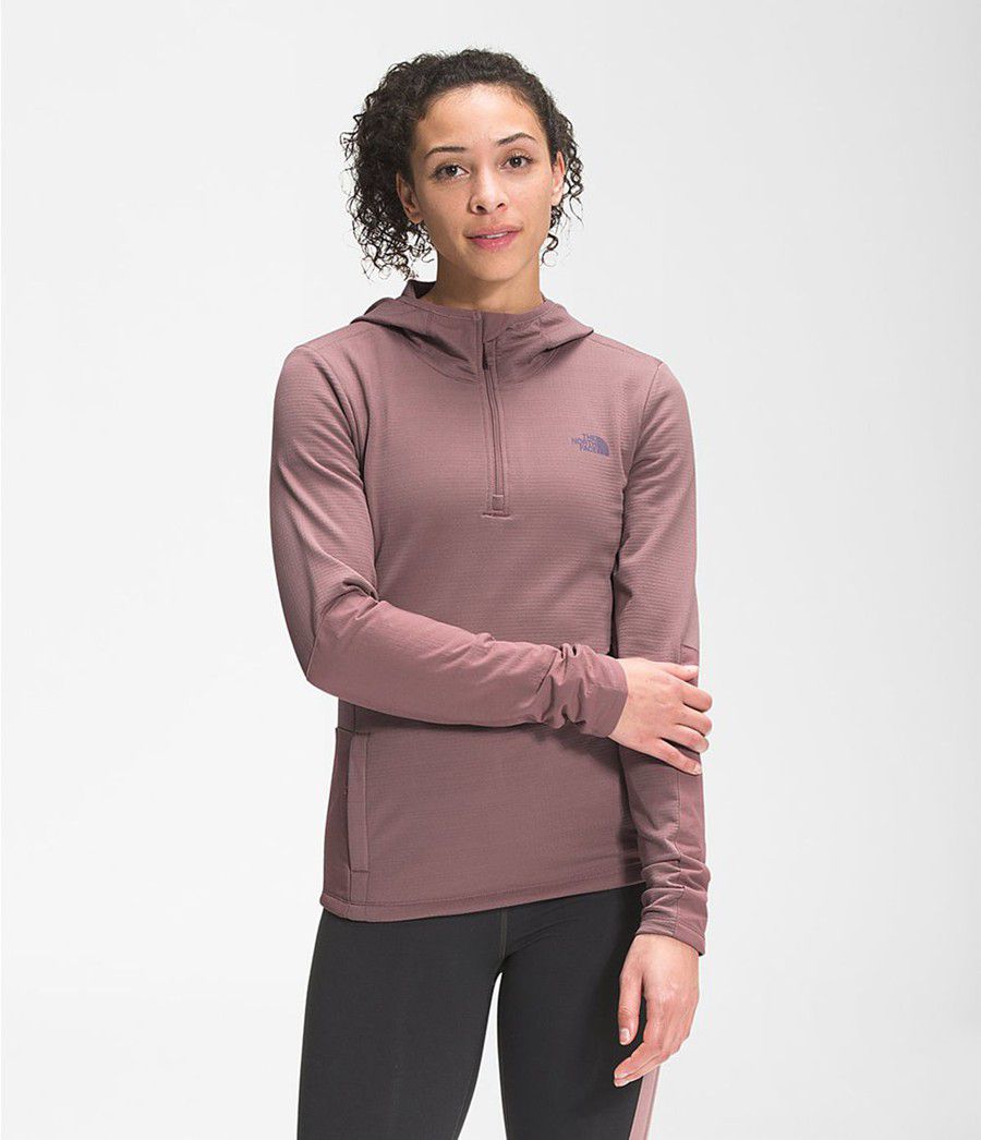 Dámské Hoodies The North Face Wayroute Pullover Světle Fialové | LDGQROW-96