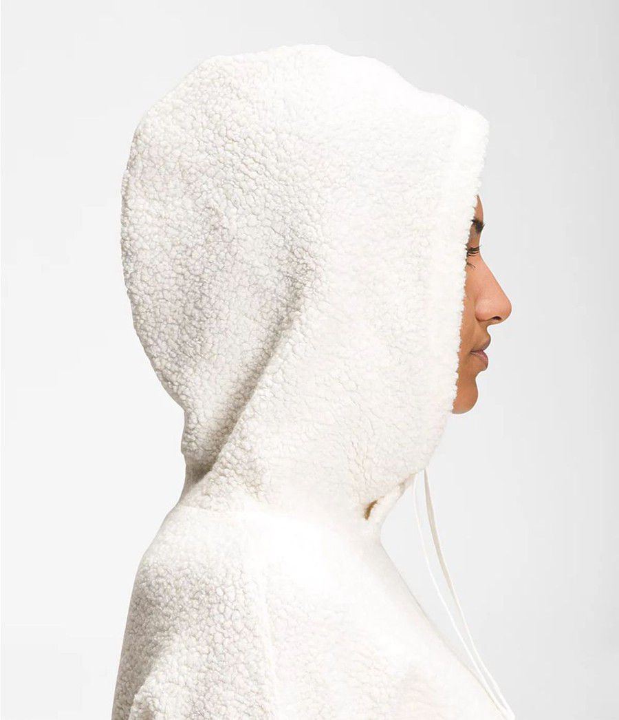 Dámské Hoodies The North Face Wool Harrison Pullover Bílé | EMOPXTK-83