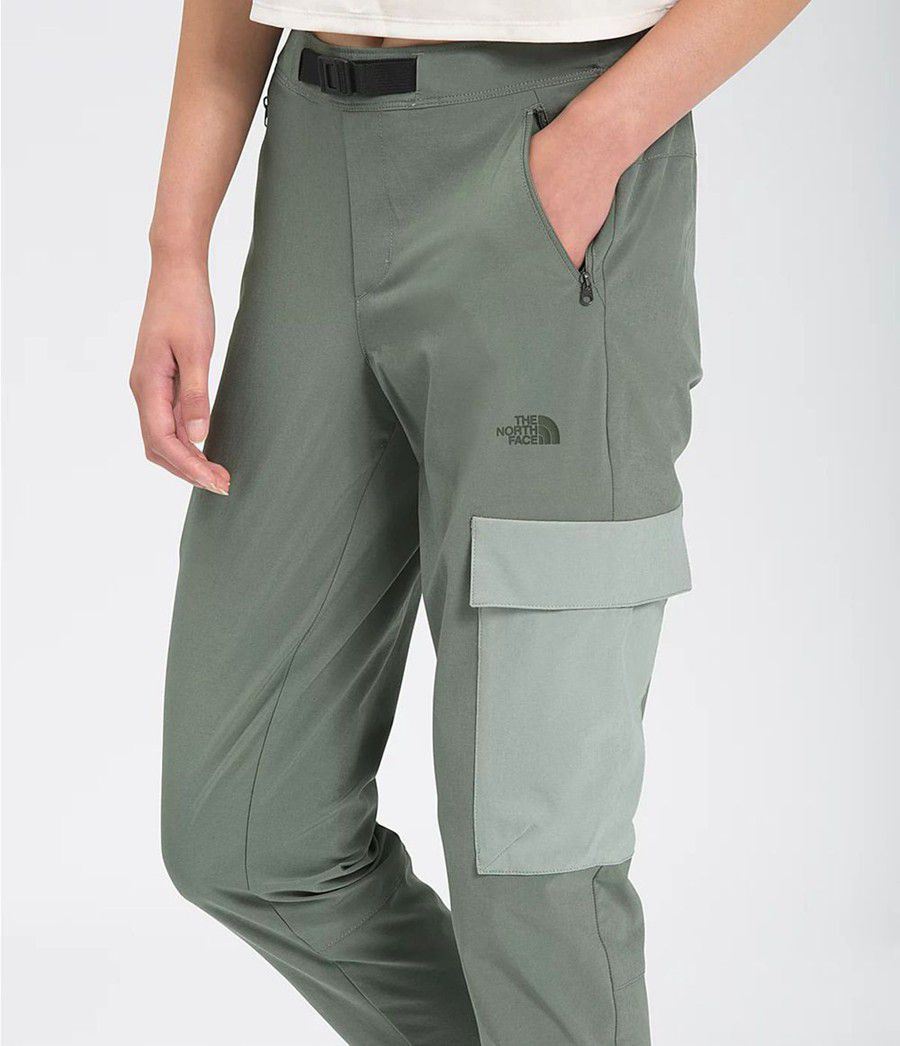 Dámské Kalhoty The North Face Bridgeway Zelene | ZXHFGAQ-50