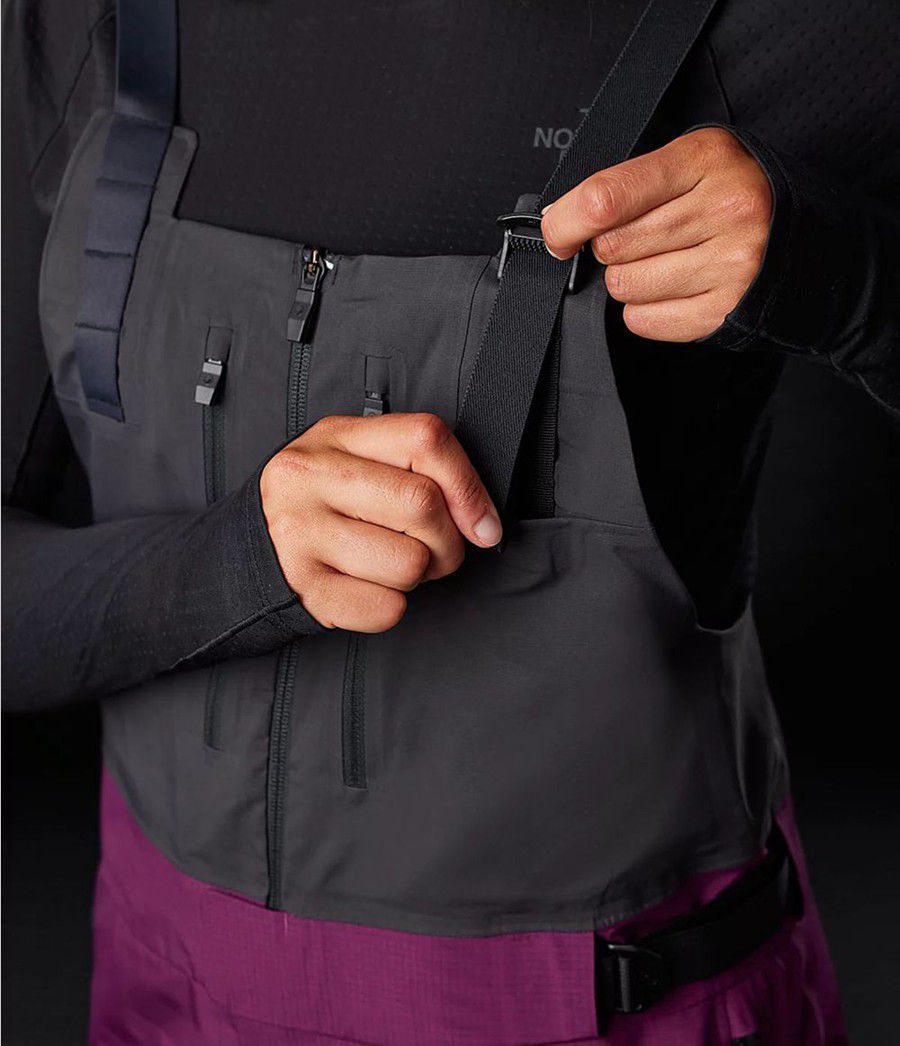 Dámské Kalhoty The North Face Brigandine Futurelight Bib Fialové | UXVNKGI-32