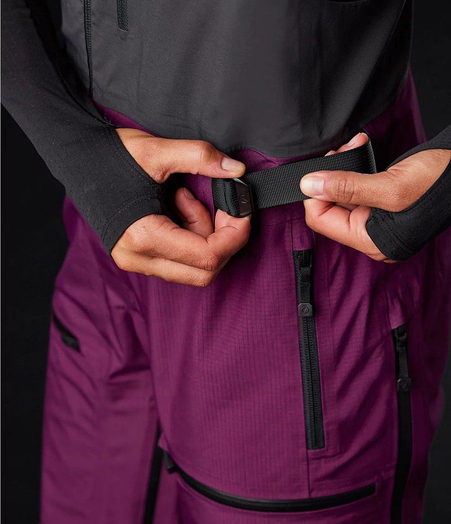 Dámské Kalhoty The North Face Brigandine Futurelight Bib Fialové | UXVNKGI-32