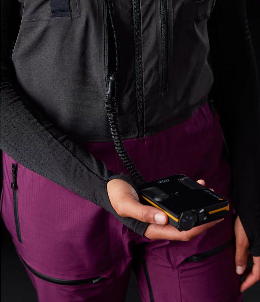 Dámské Kalhoty The North Face Brigandine Futurelight Bib Fialové | UXVNKGI-32