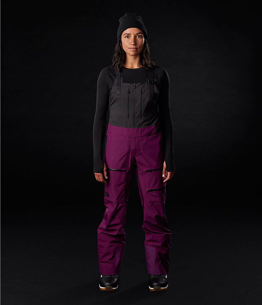 Dámské Kalhoty The North Face Brigandine Futurelight Bib Fialové | UXVNKGI-32
