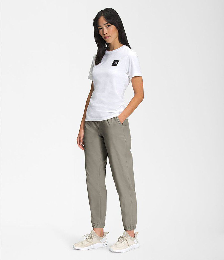 Dámské Kalhoty The North Face City Standard High-Rise Jogger Šedé | YEKHXQS-42