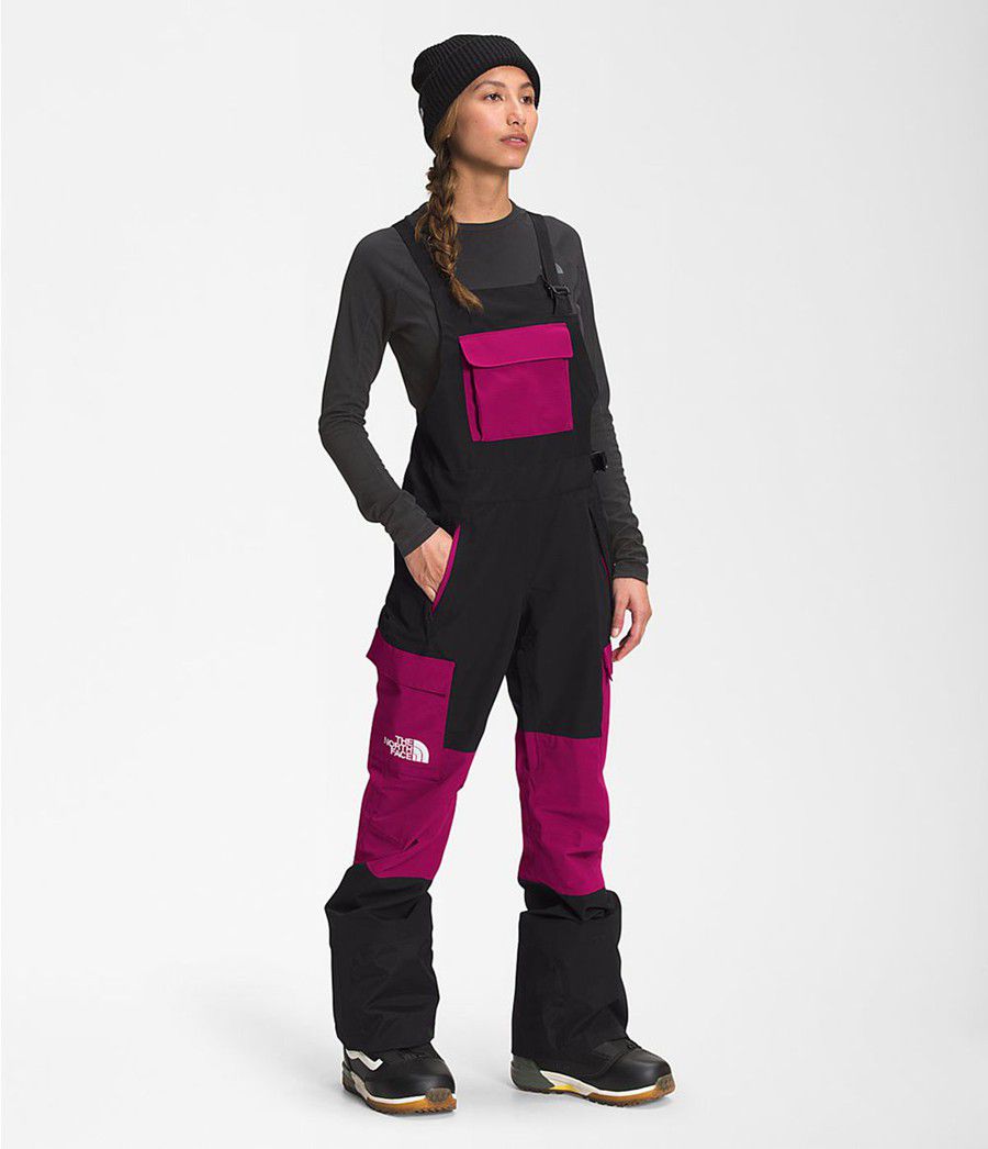 Dámské Kalhoty The North Face Dragline Bib Černé | YQNRXPF-65