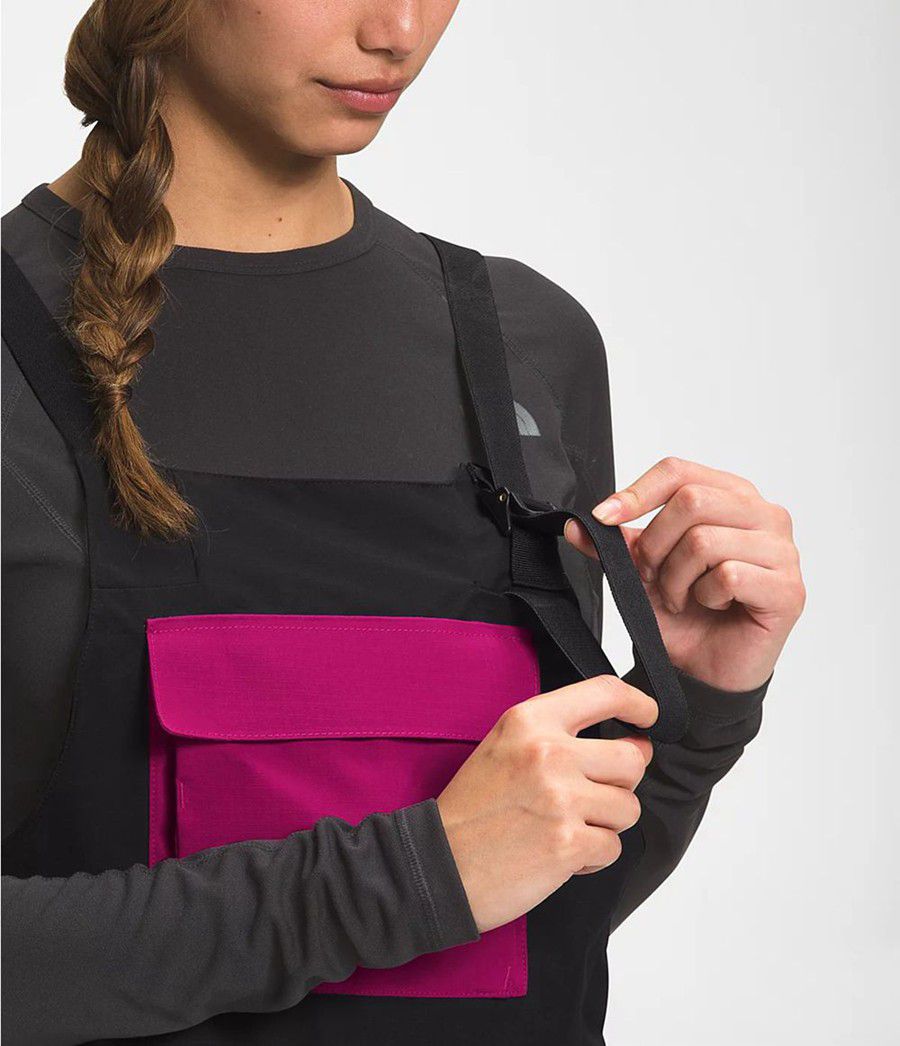 Dámské Kalhoty The North Face Dragline Bib Černé | YQNRXPF-65
