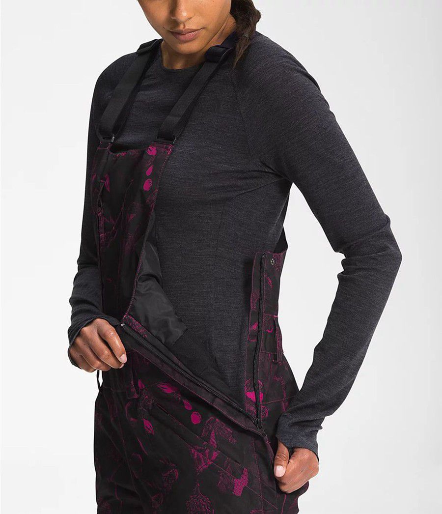 Dámské Kalhoty The North Face Freedom Bib Růžové | SLMIAFN-96