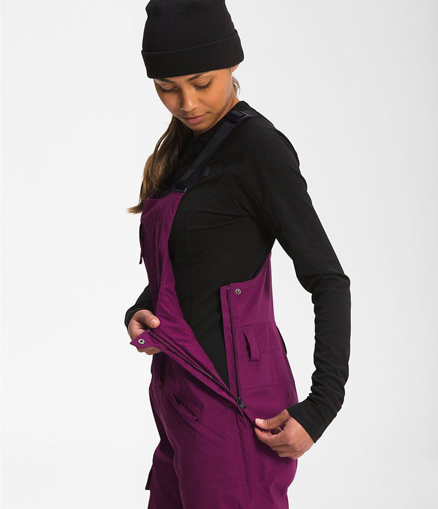 Dámské Kalhoty The North Face Freedom Insulated Bib Fialové | BGFIWJZ-98