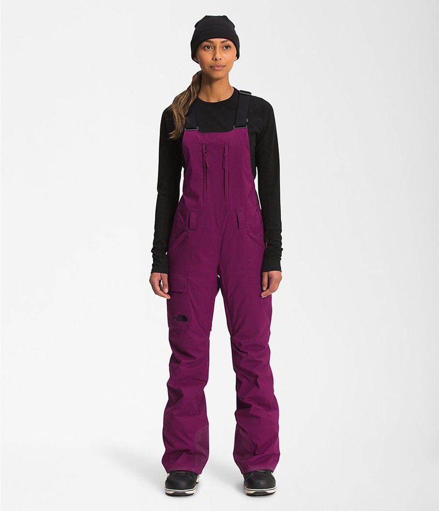Dámské Kalhoty The North Face Freedom Insulated Bib Fialové | BGFIWJZ-98