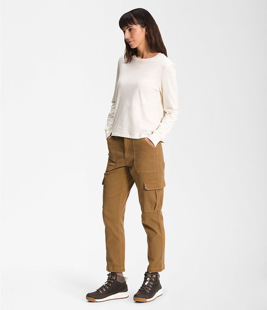 Dámské Kalhoty The North Face Heritage Cargo Hnědé | IJFPZSX-05