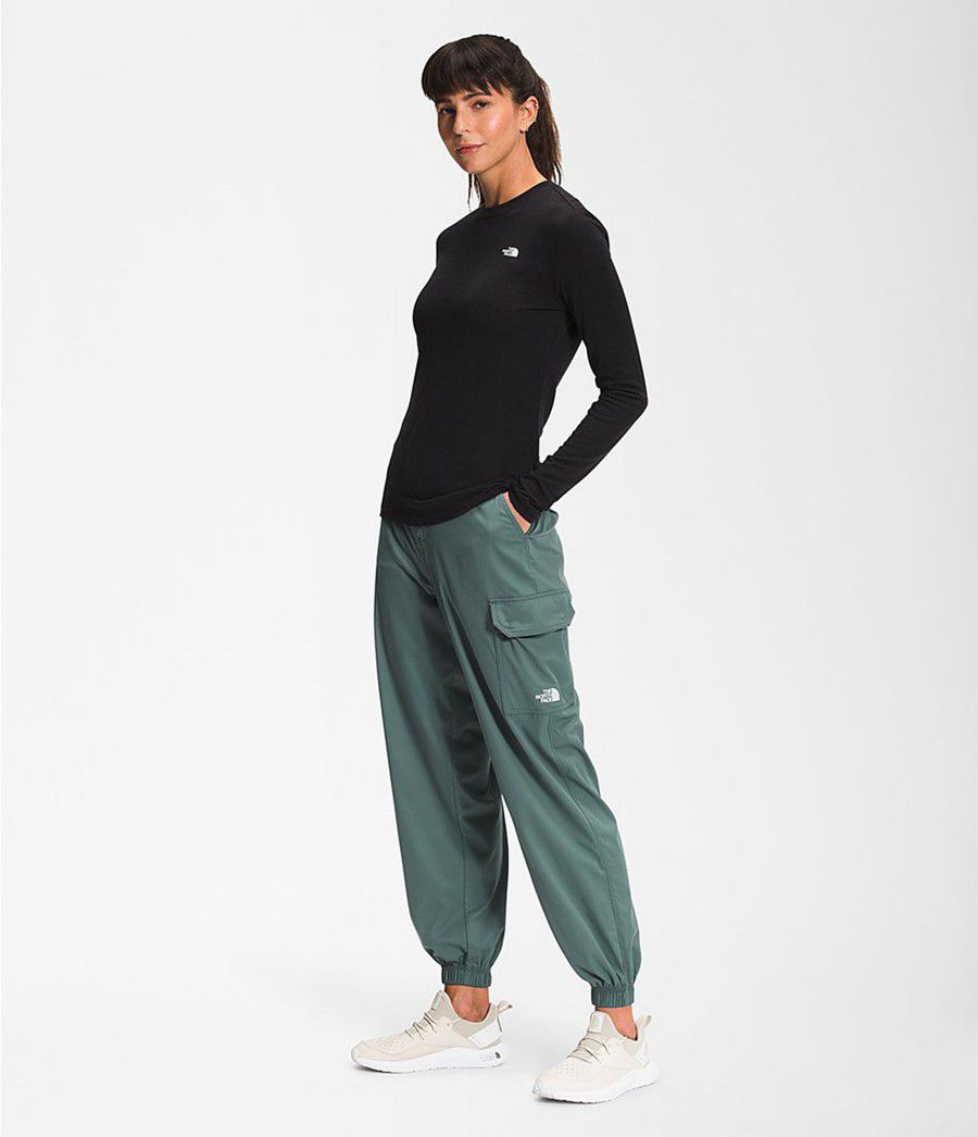 Dámské Kalhoty The North Face Karakash Cargo Zelene | HMDWNQT-70