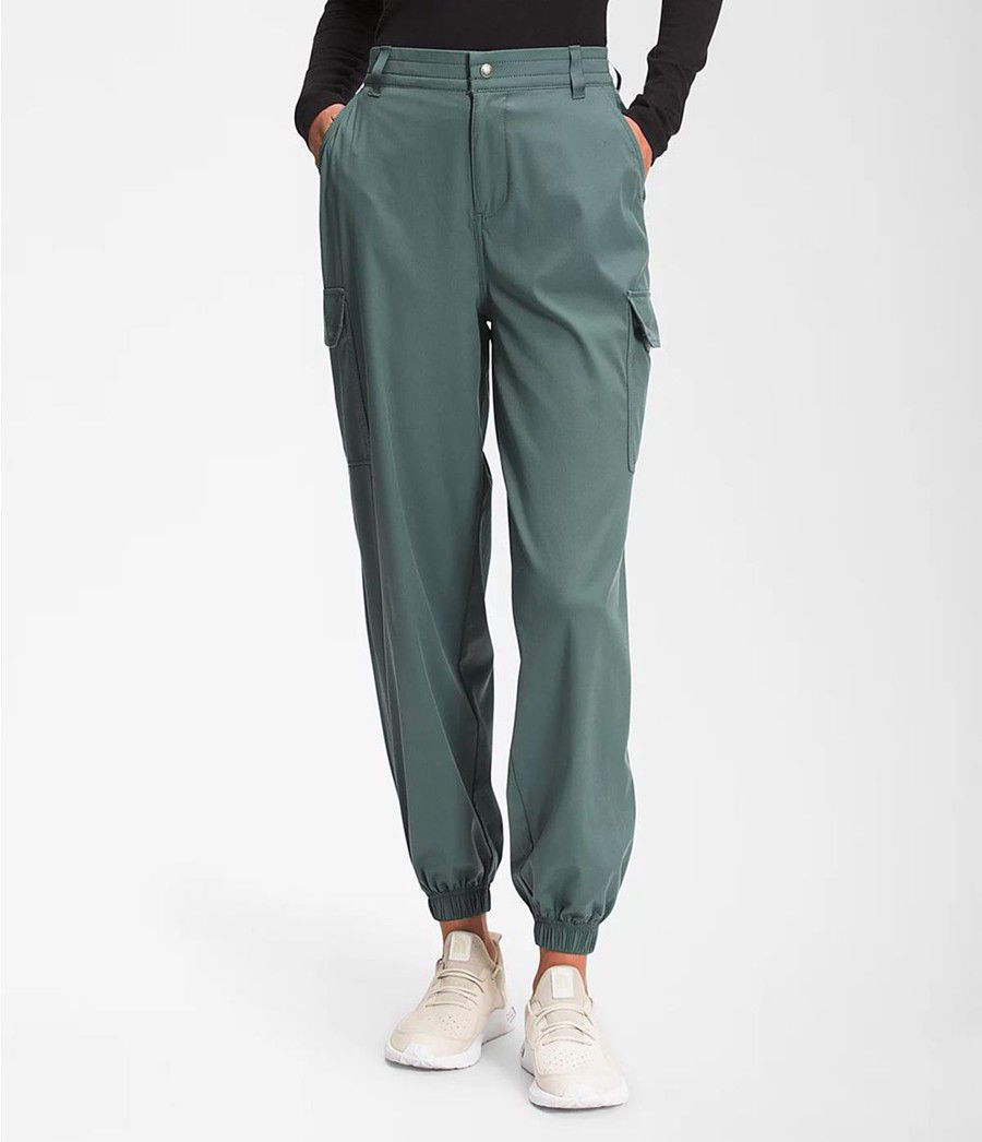 Dámské Kalhoty The North Face Karakash Cargo Zelene | HMDWNQT-70