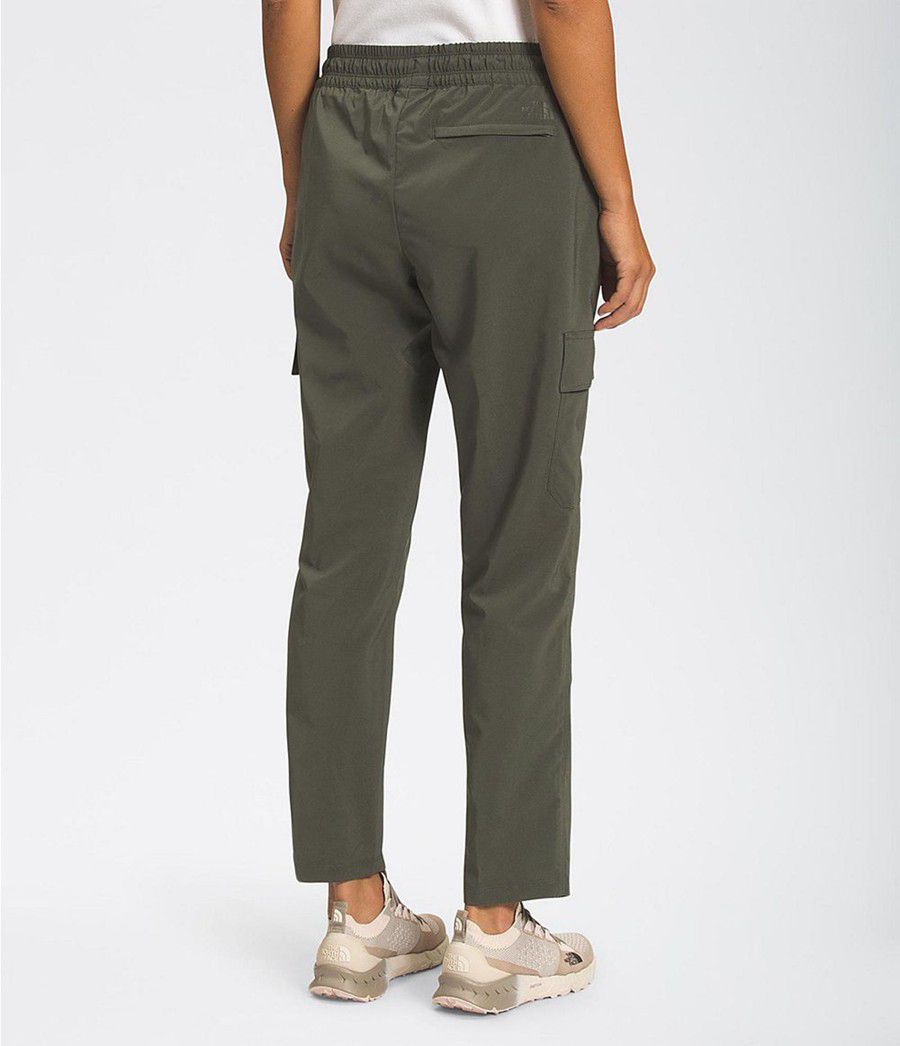 Dámské Kalhoty The North Face Never Stop Wearing Cargo Olivy Zelené | ABEYUIV-93