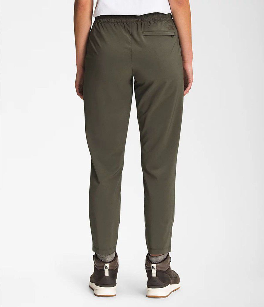 Dámské Kalhoty The North Face Never Stop Wearing Ankle Olivy Zelené | UCGJTWP-74