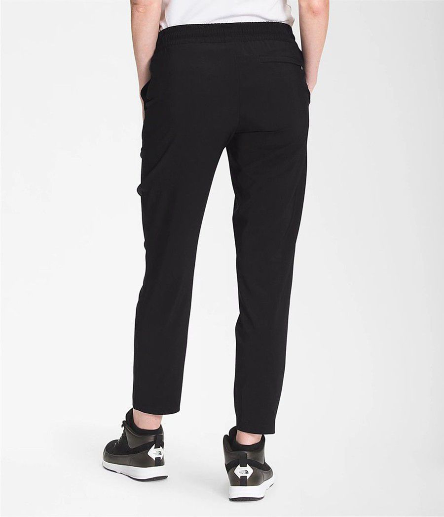 Dámské Kalhoty The North Face Never Stop Wearing Ankle Černé | MYUAHNO-80