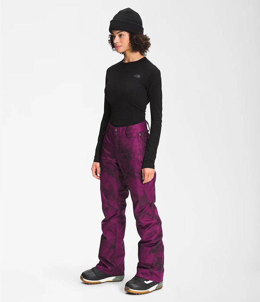 Dámské Kalhoty The North Face Sally Fialové | EQCSDIP-67