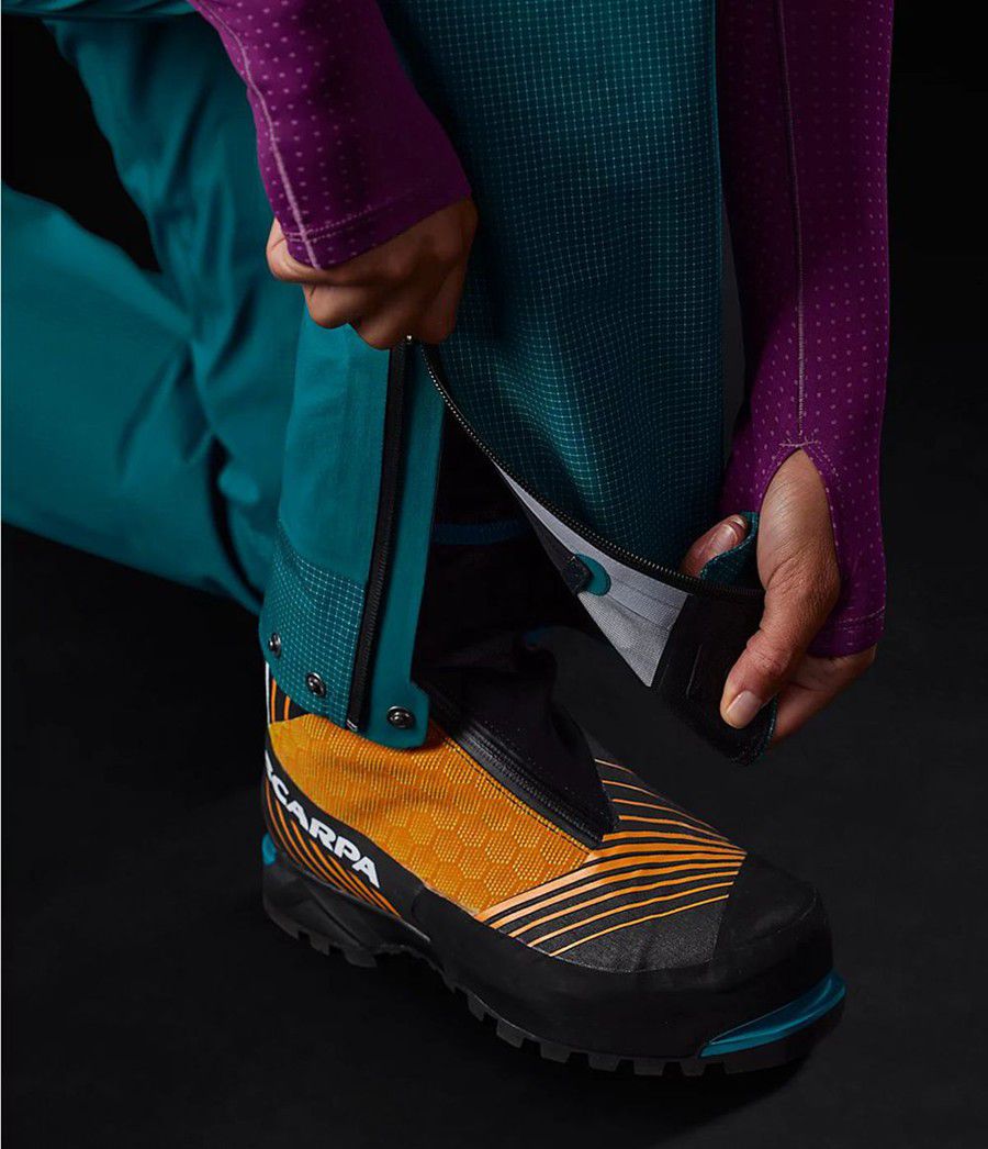 Dámské Kalhoty The North Face Summit L5 Futurelight Full Zip Bib Blankyt | GFJPTMH-51