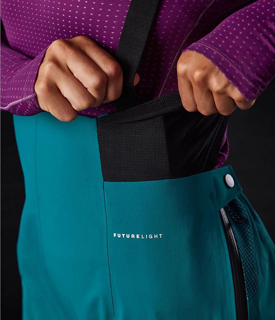 Dámské Kalhoty The North Face Summit L5 Futurelight Full Zip Bib Blankyt | GFJPTMH-51