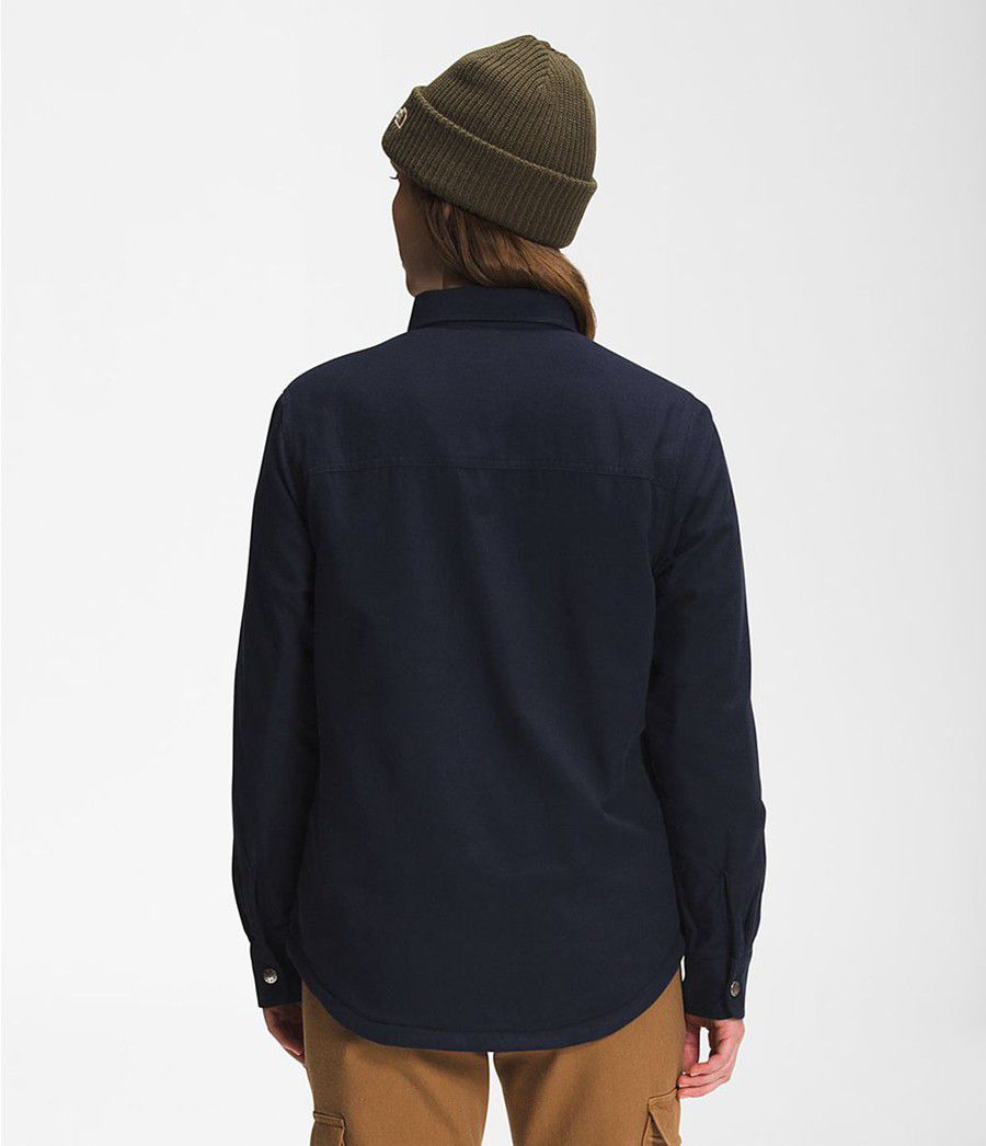 Dámské Košile The North Face Campshire Tmavě Blankyt | ACSTFXK-57