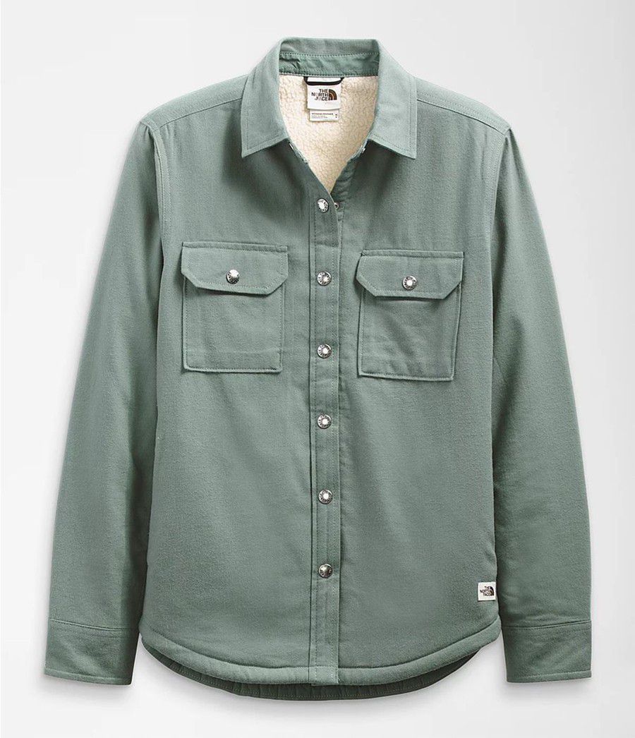 Dámské Košile The North Face Campshire Zelene | HJWGELV-54