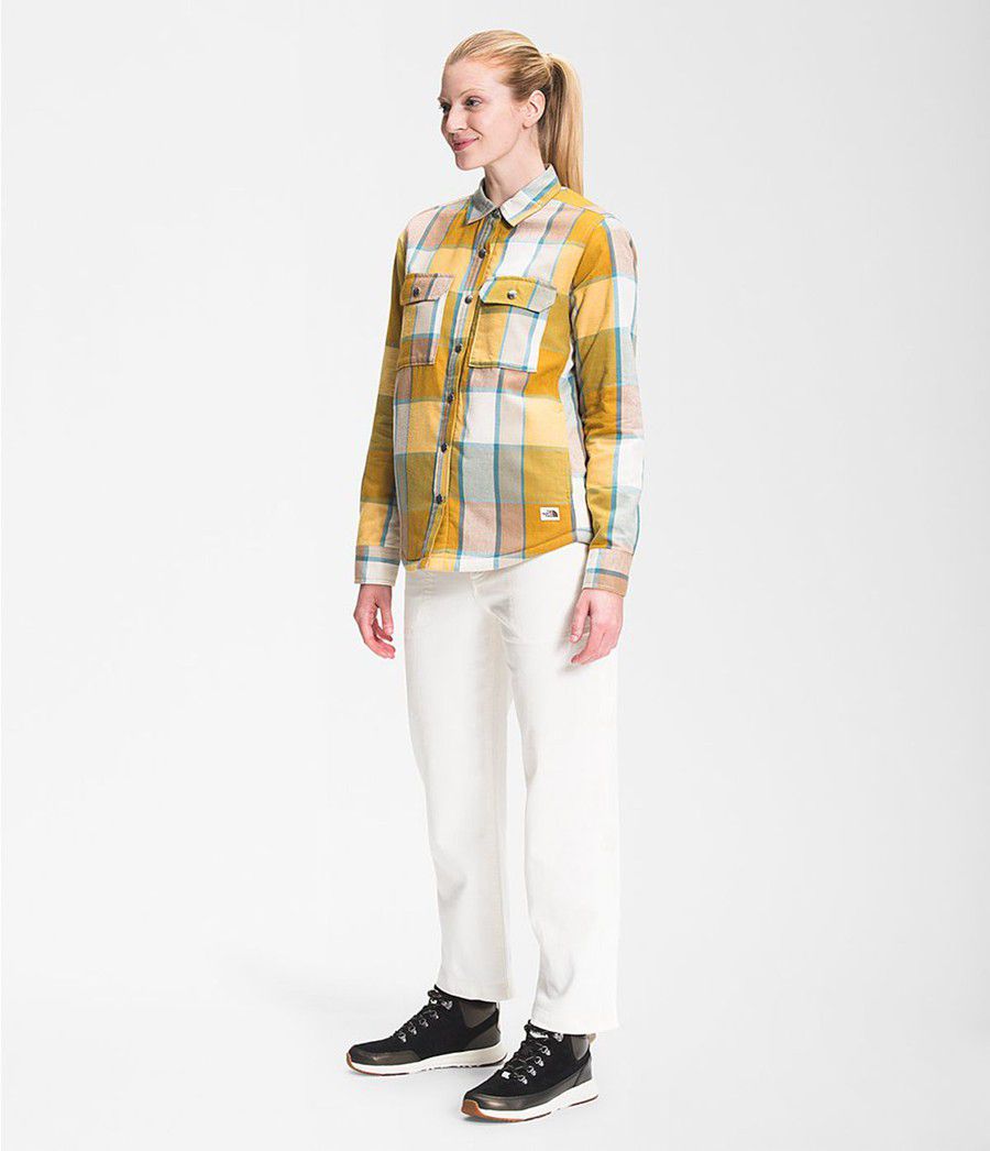 Dámské Košile The North Face Campshire Žluté | RWDGYHU-40