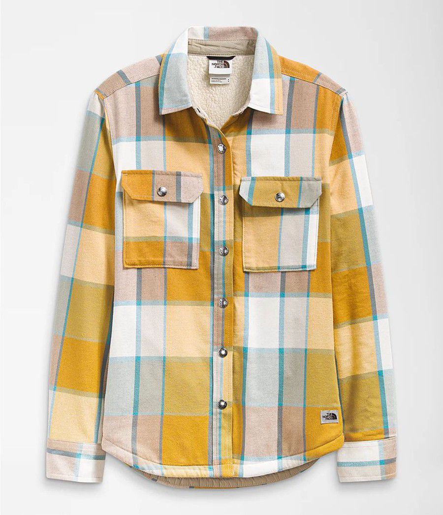 Dámské Košile The North Face Campshire Žluté | RWDGYHU-40