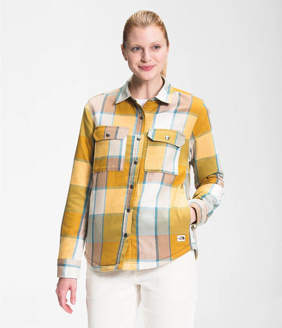 Dámské Košile The North Face Campshire Žluté | RWDGYHU-40