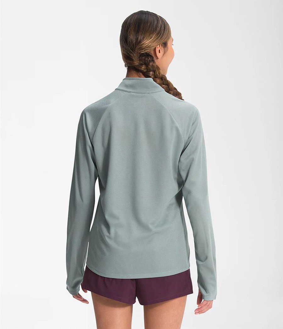Dámské Košile The North Face Wander ¼ Zip Blankyt | ZHIBRLV-13