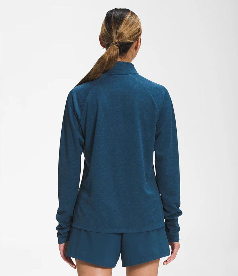 Dámské Košile The North Face Wander ¼ Zip Blankyt | QHUJRLE-75
