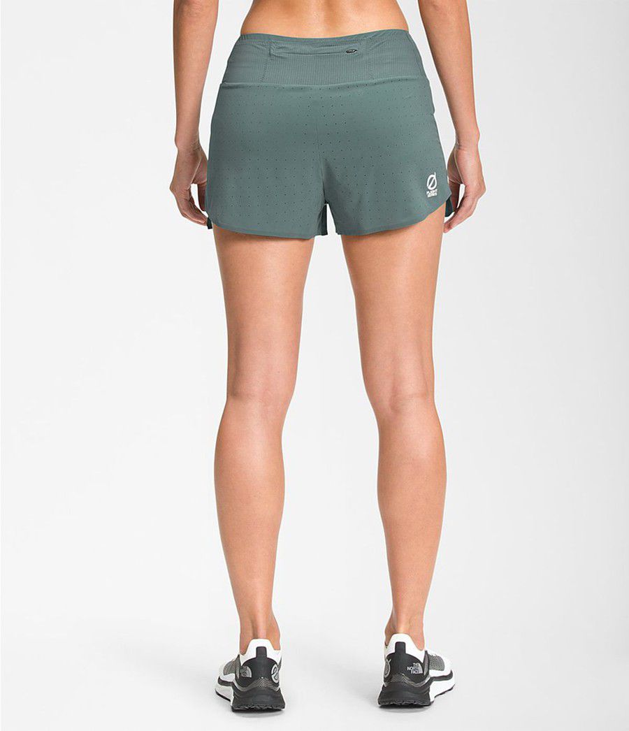 Dámské Kraťasy The North Face Flight Stridelight Zelene | WYVSAND-48