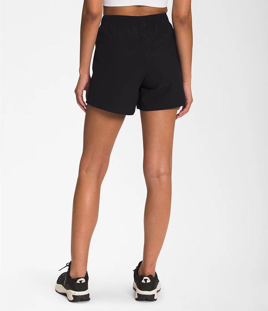 Dámské Kraťasy The North Face Wander 5 Inch Černé | UPGYVAI-14