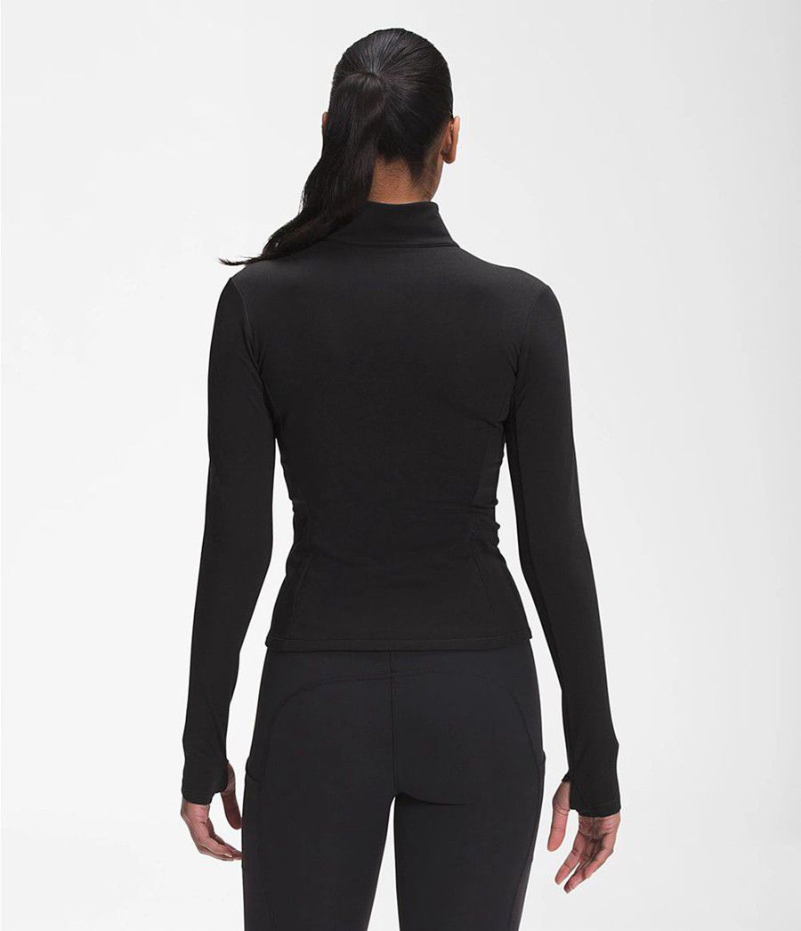 Dámské Mikiny The North Face Ea Early Light Full Zip Černé | GNXAYPW-89