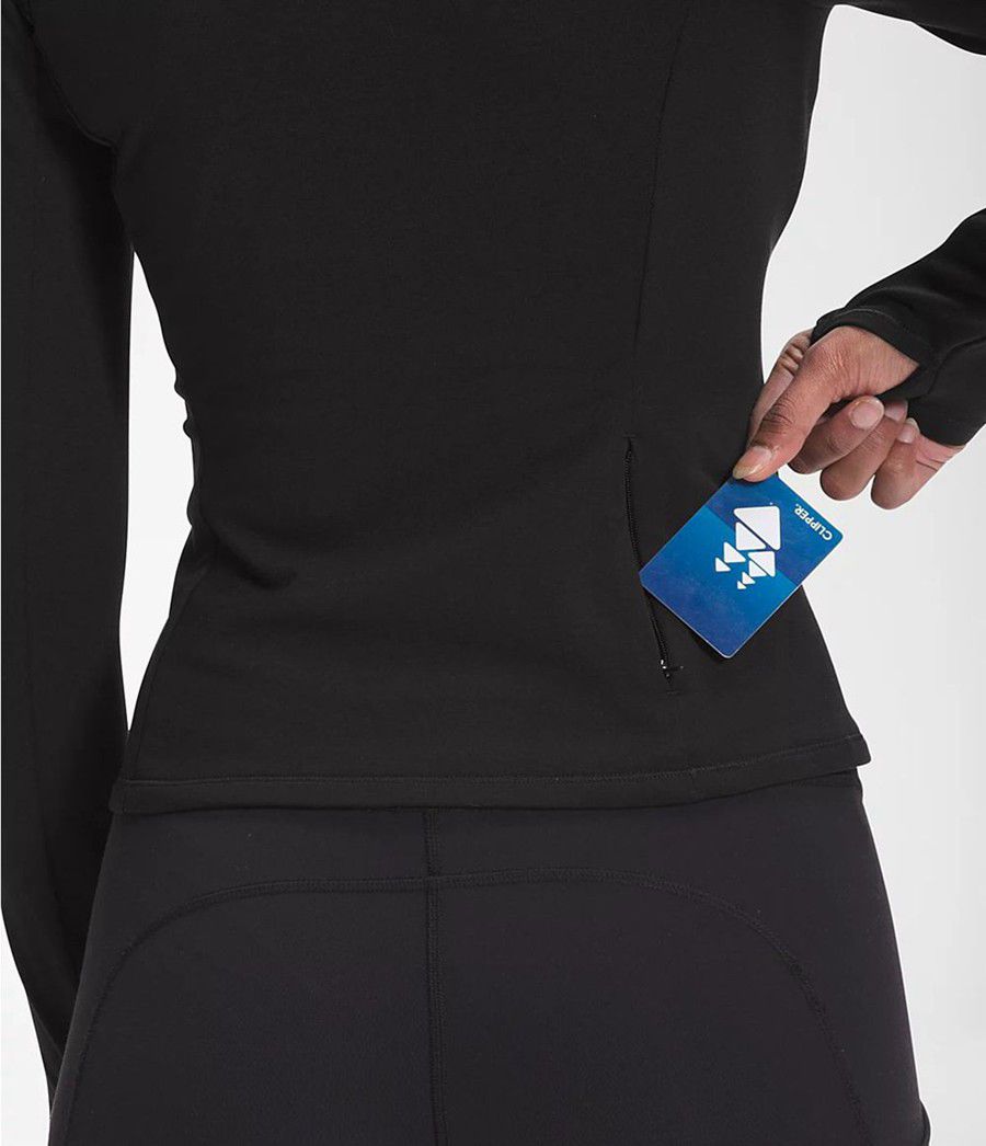 Dámské Mikiny The North Face Ea Early Light Full Zip Černé | GNXAYPW-89