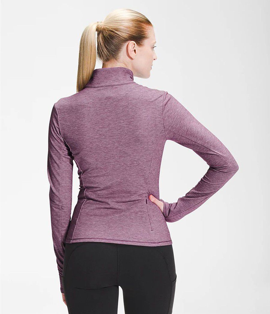 Dámské Mikiny The North Face Ea Early Light Full Zip Fialové | UQZENOA-09