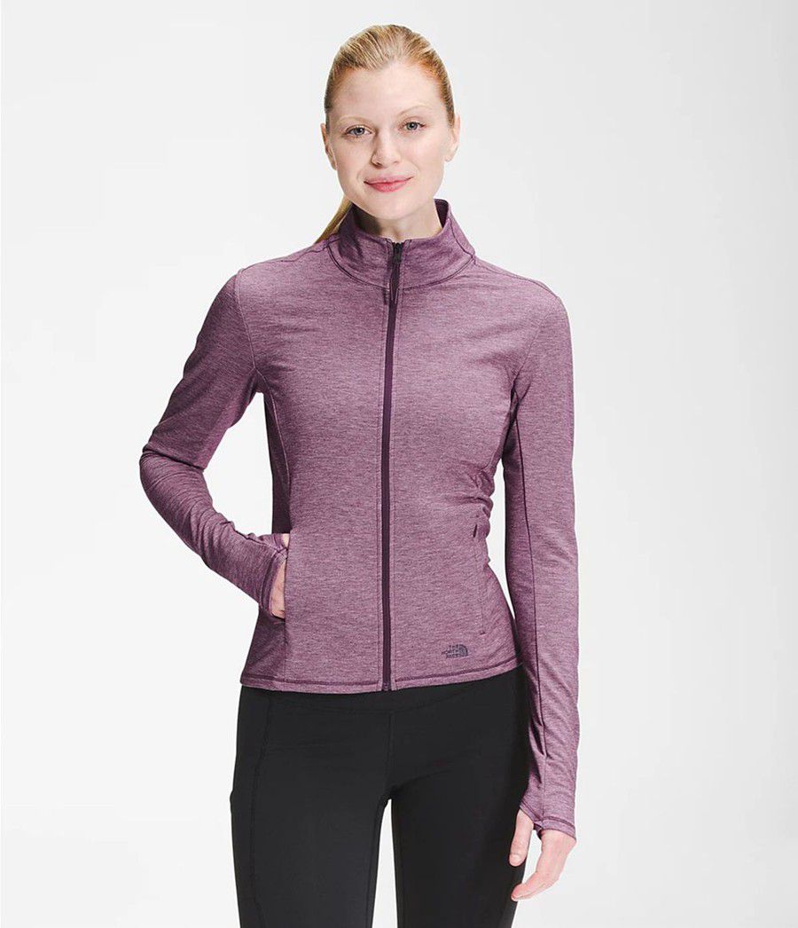 Dámské Mikiny The North Face Ea Early Light Full Zip Fialové | UQZENOA-09