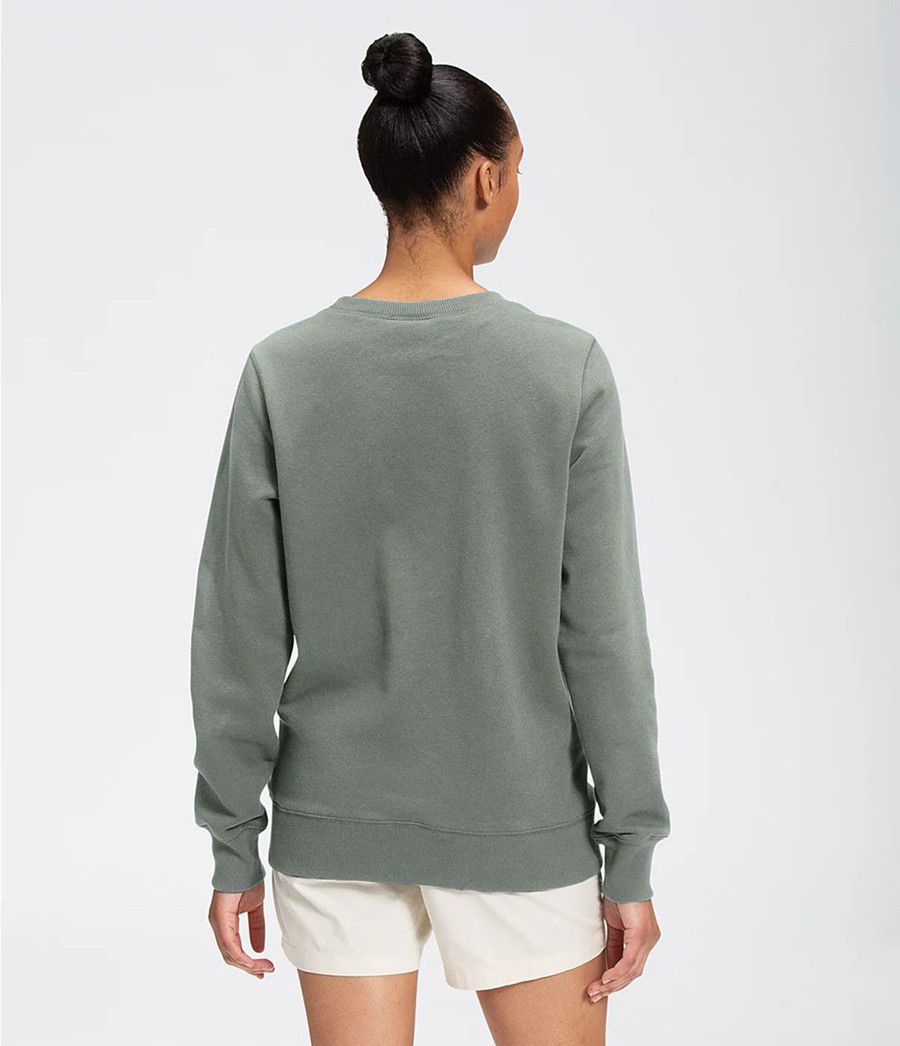 Dámské Mikiny The North Face Heritage Patch Crew Zelene | RGIDUSO-23