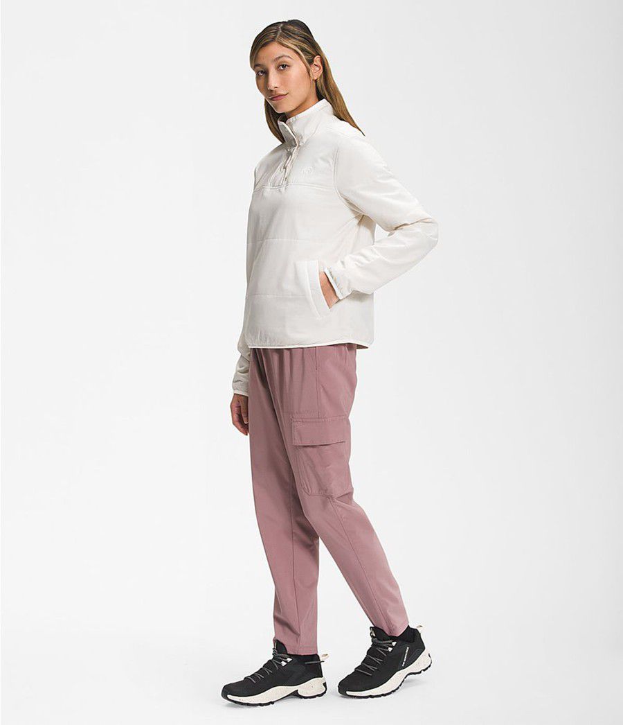 Dámské Mikiny The North Face Mountain Pullover Bílé | DJHUELC-43