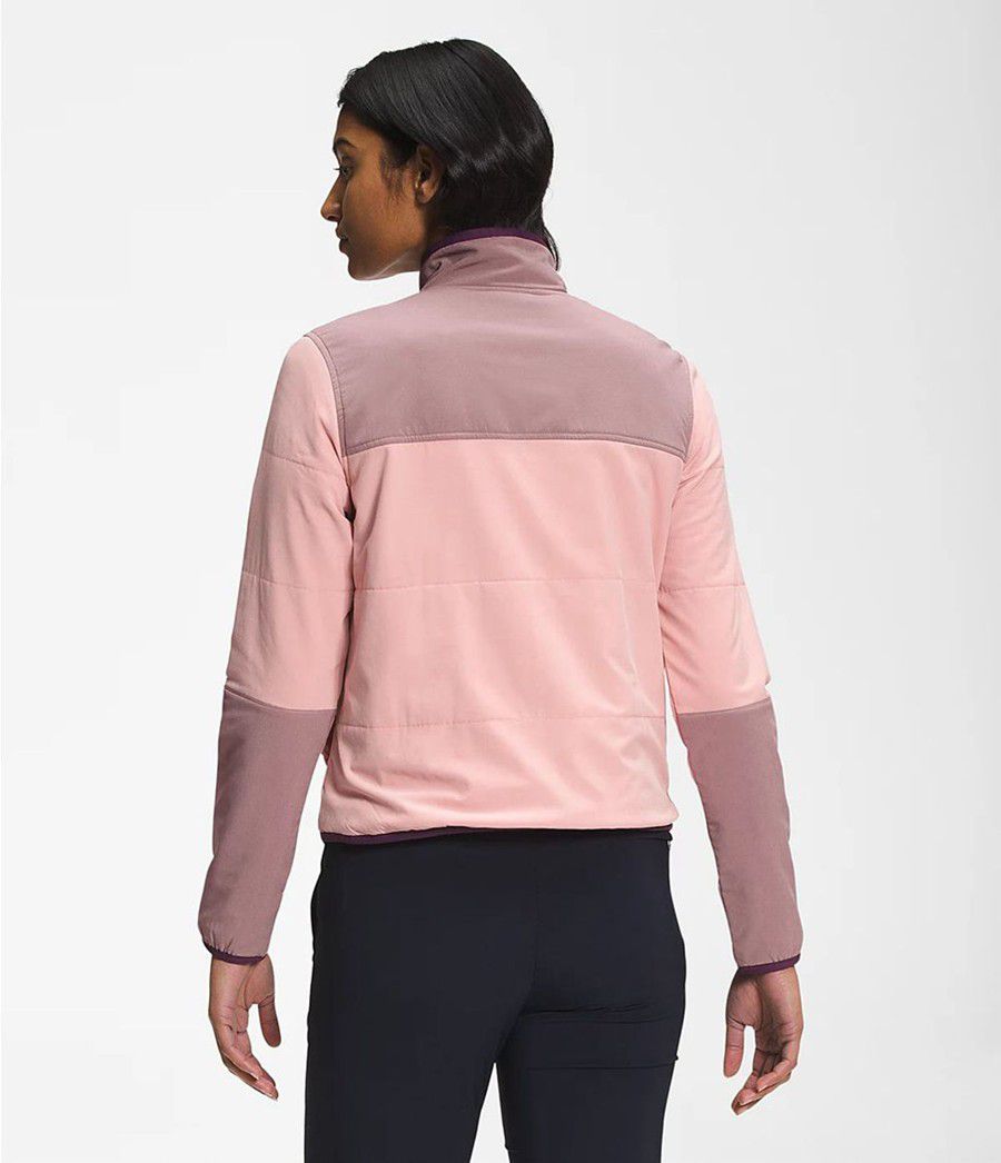 Dámské Mikiny The North Face Mountain Pullover Růžové | BDMYCRI-75