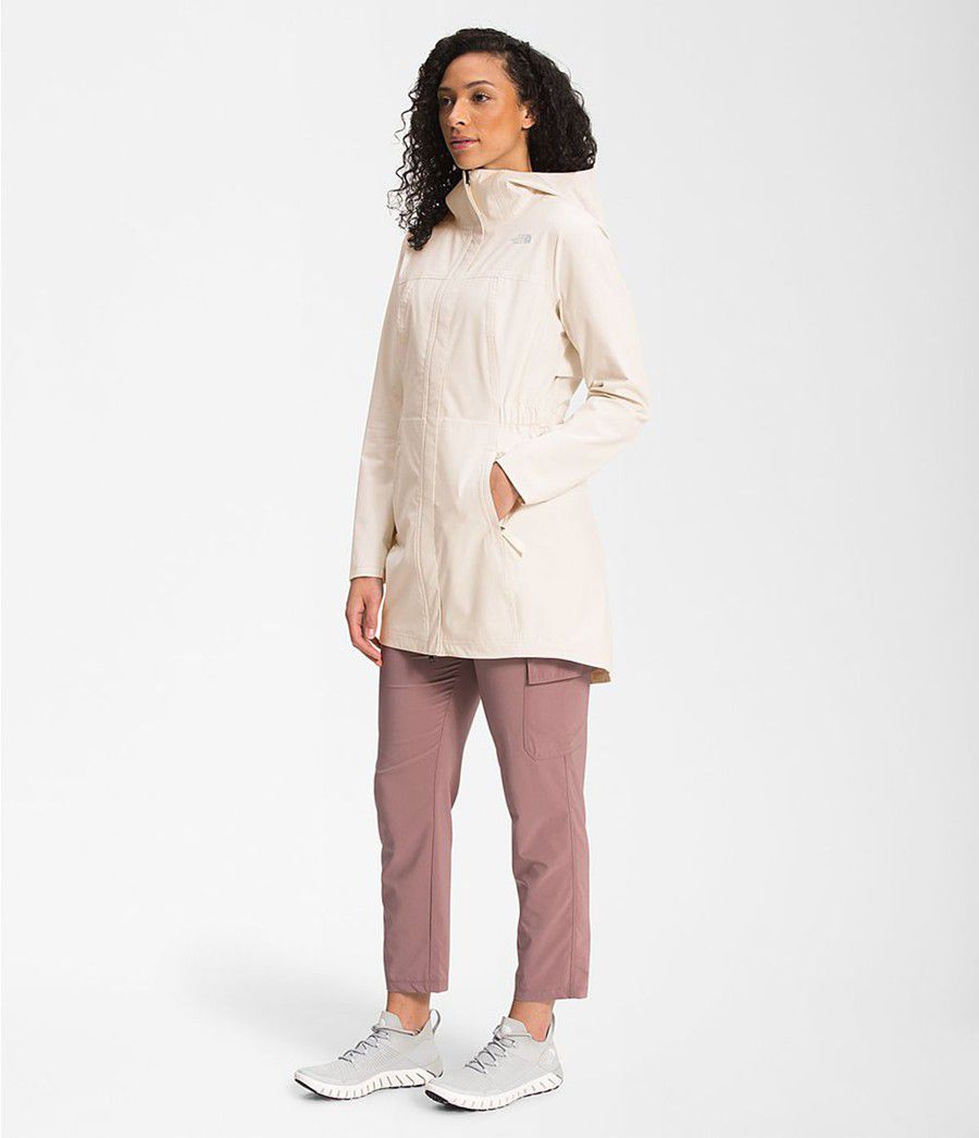 Dámské Parkas The North Face Allproof Stretch Bílé | AFUPVLI-18