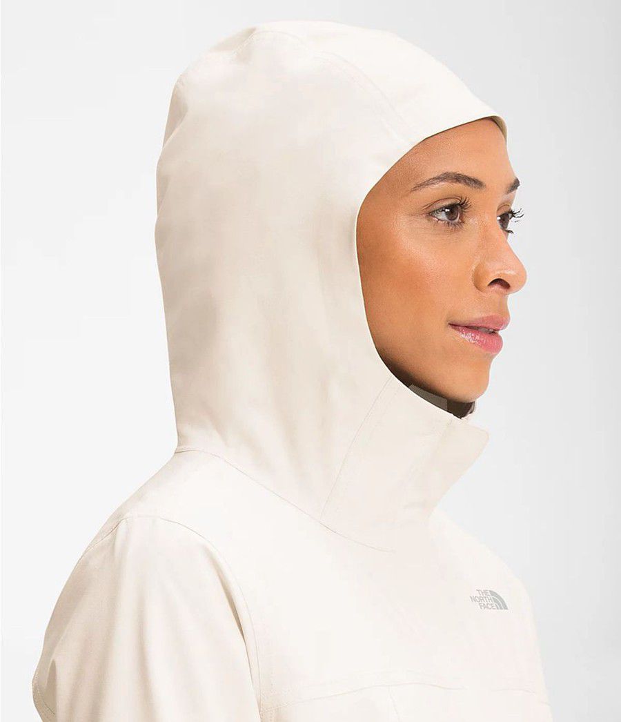 Dámské Parkas The North Face Allproof Stretch Bílé | AFUPVLI-18