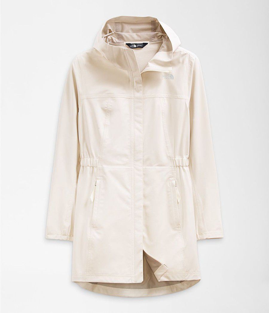 Dámské Parkas The North Face Allproof Stretch Bílé | AFUPVLI-18