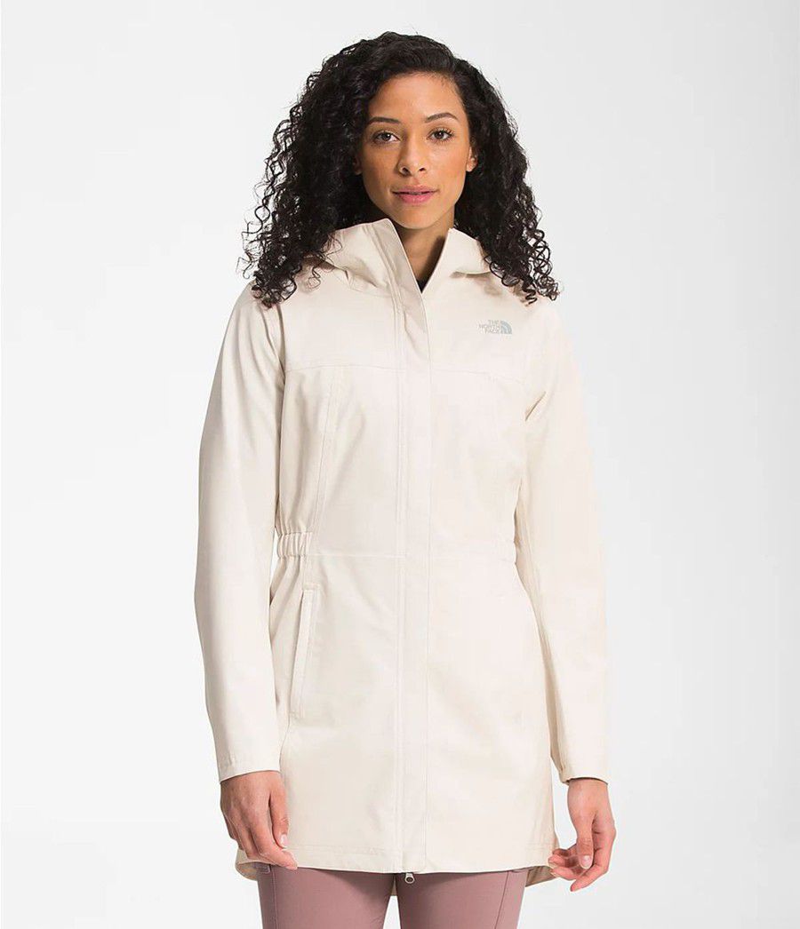 Dámské Parkas The North Face Allproof Stretch Bílé | AFUPVLI-18