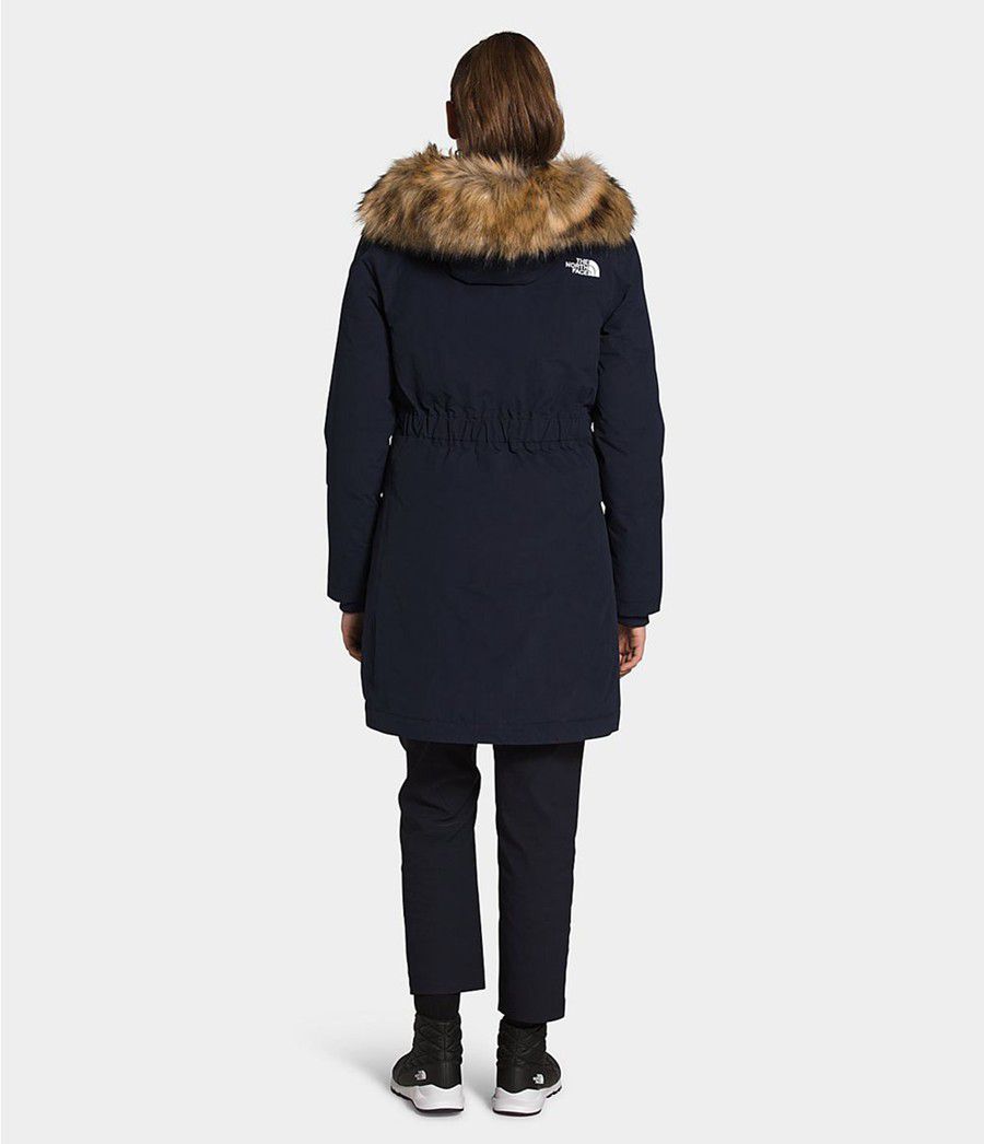 Dámské Parkas The North Face Arctic Tmavě Blankyt | OTXPZYF-35