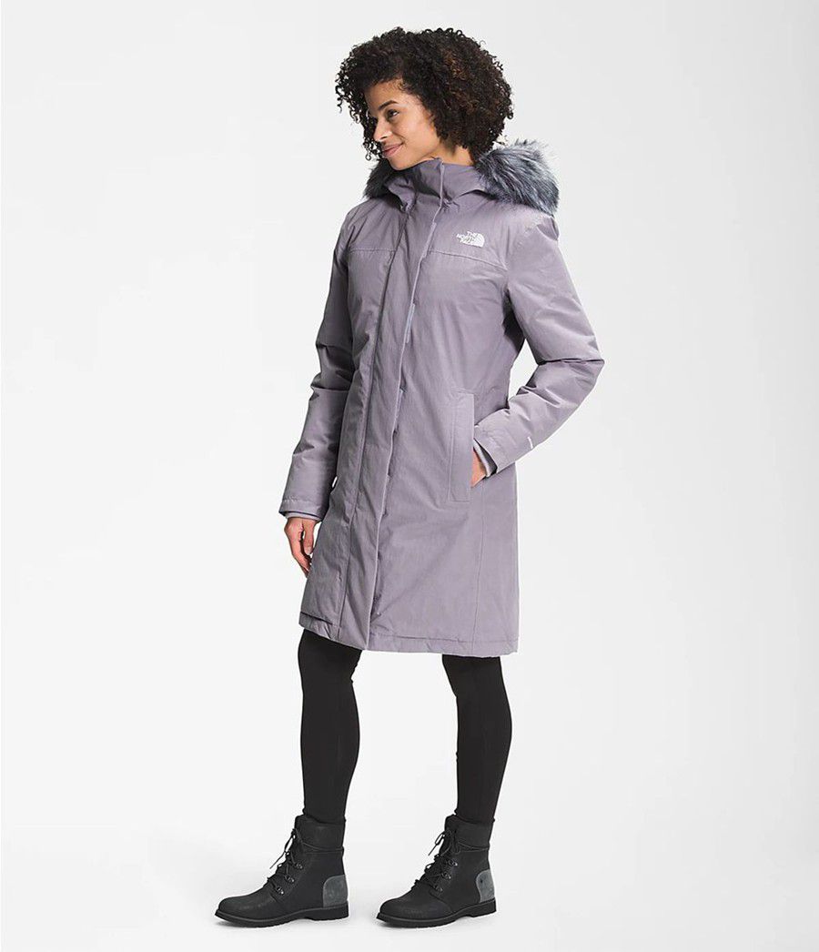 Dámské Parkas The North Face Arctic Šedé | BXRJEIW-76