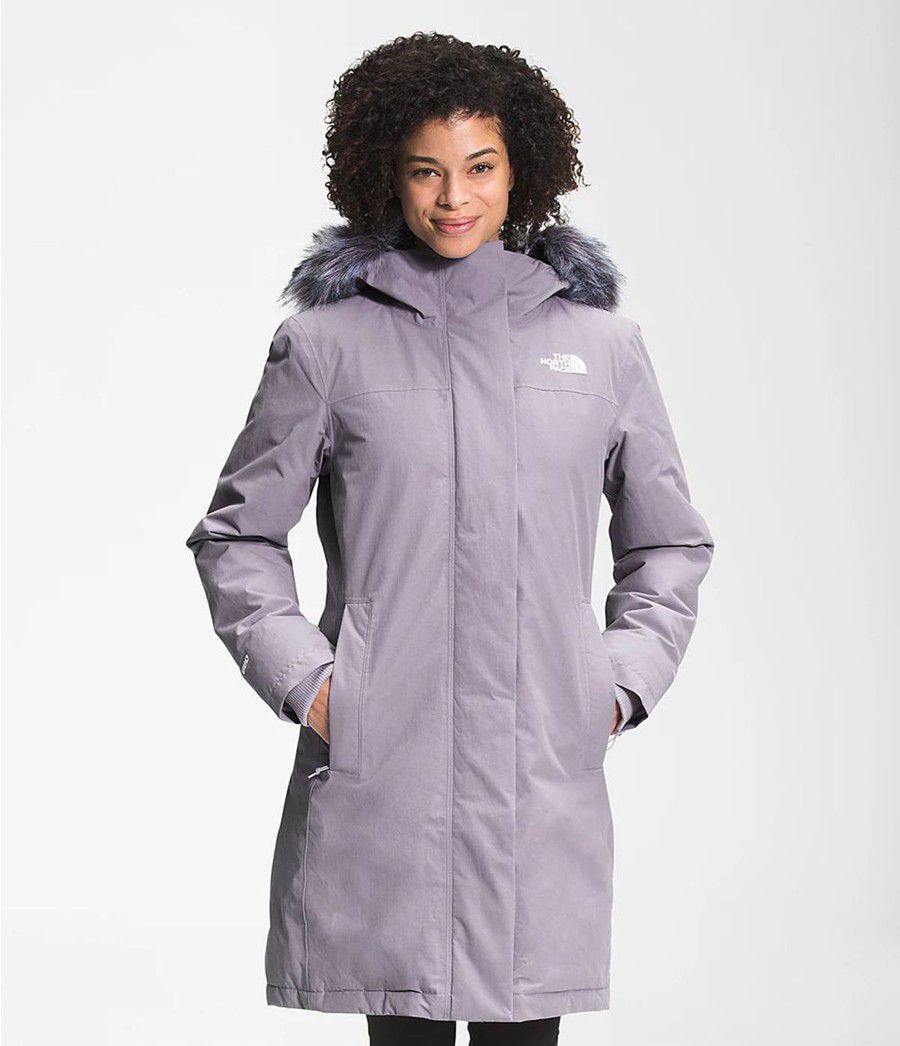Dámské Parkas The North Face Arctic Šedé | BXRJEIW-76