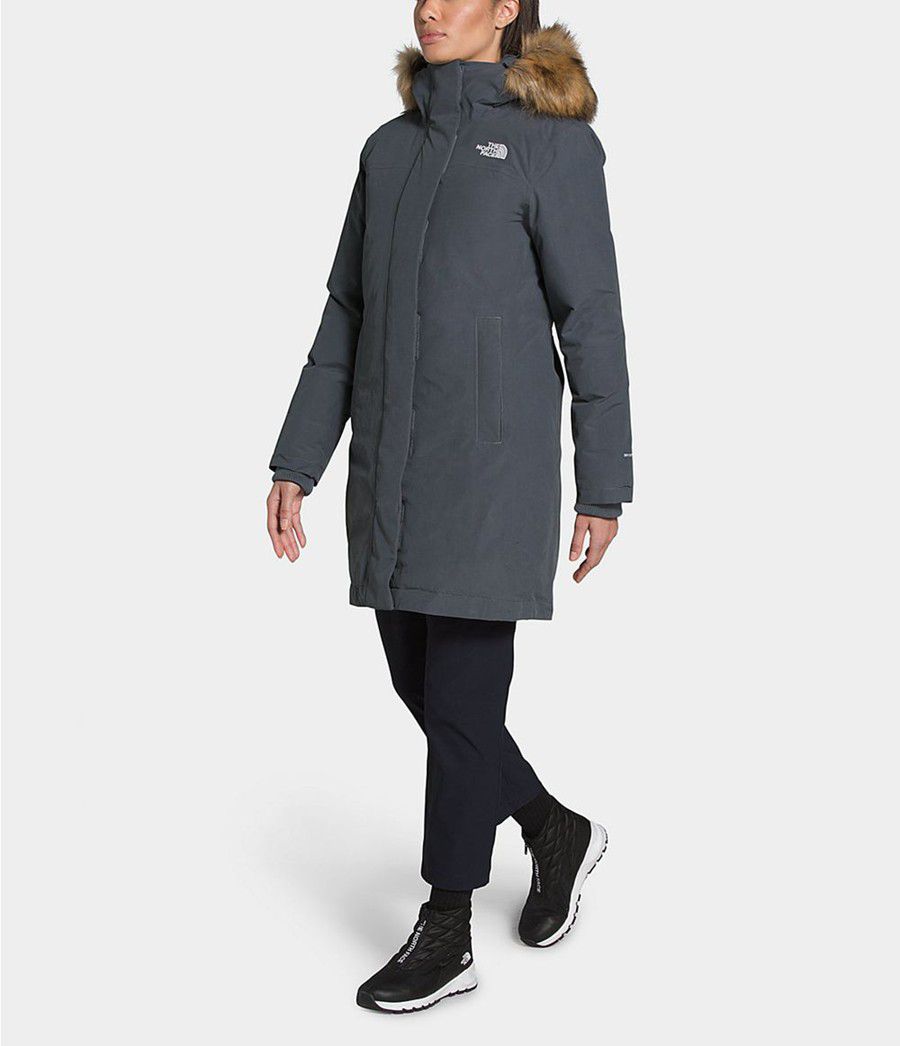 Dámské Parkas The North Face Arctic Šedé | DOYBFPM-65