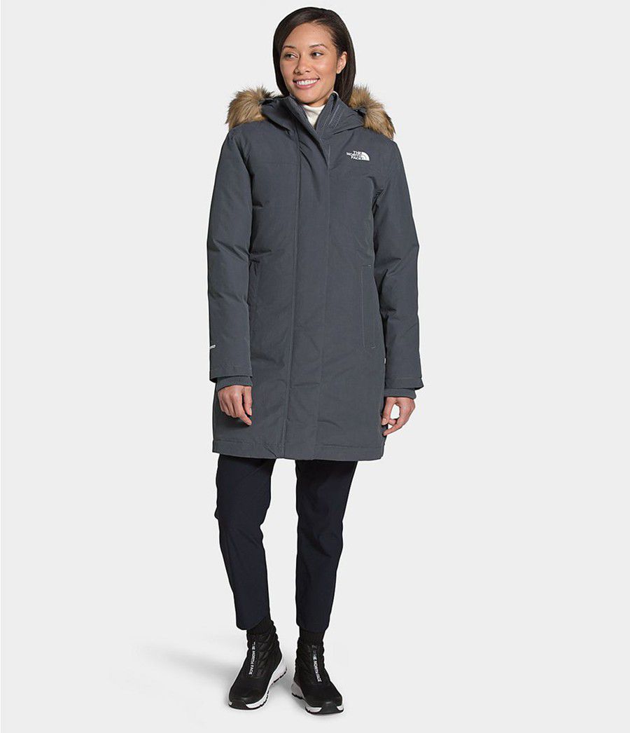 Dámské Parkas The North Face Arctic Šedé | DOYBFPM-65