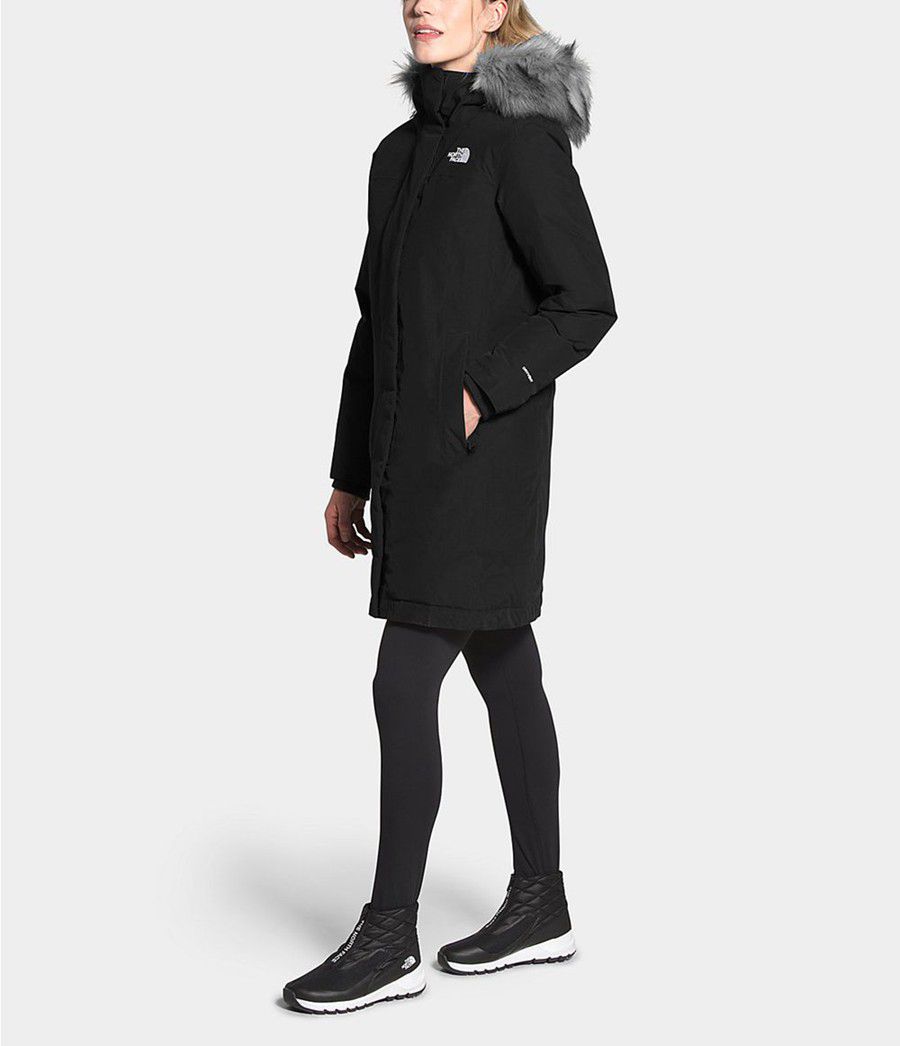Dámské Parkas The North Face Arctic Černé | WOVEGMS-70