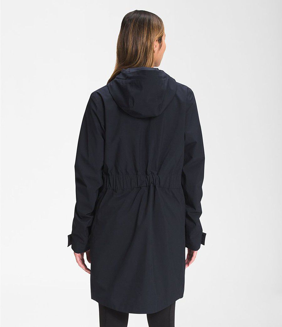 Dámské Parkas The North Face City Breeze Rain Ii Tmavě Blankyt | URJESPO-23